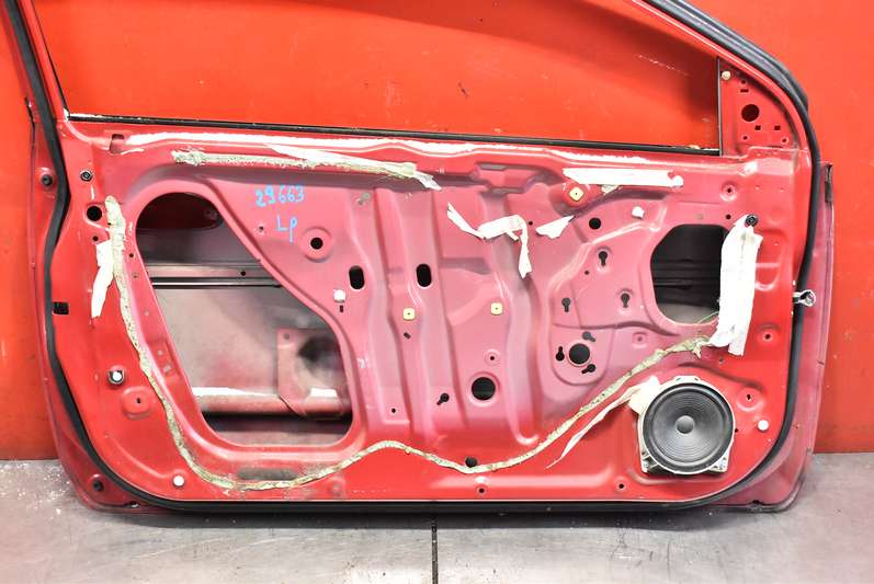 фото №12, Двері ліва перед передні червоні honda civic 7 vii 3d lift sport 03-05