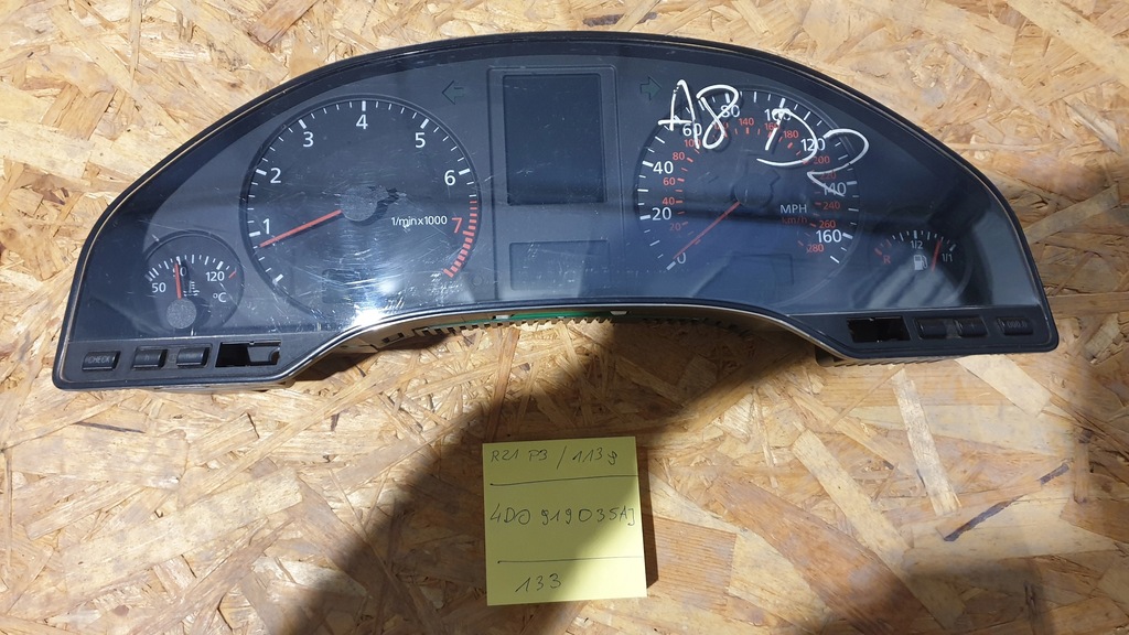 фото №1, Лічильник прилади audi a8 d2 4d0919035aj