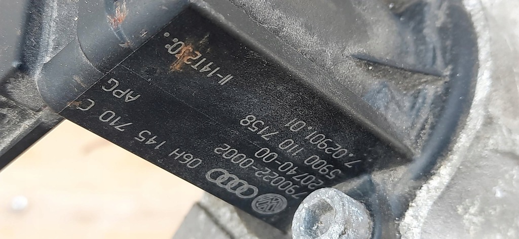 фото №9, Турбонагнітач 2.0tdi турбіна audi a4 b8 06h145710c