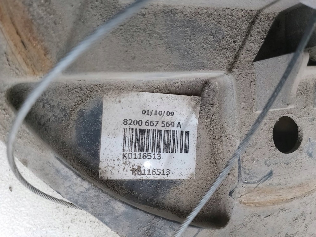 фото №8, Підйомник кронштейн колеса запасного clio iii fl 8200269378 8200601401