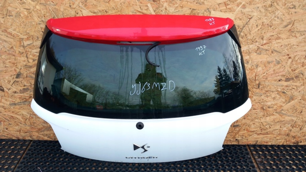 фото №1, Citroen ds3 racing крышка багажника задняя ewp knn