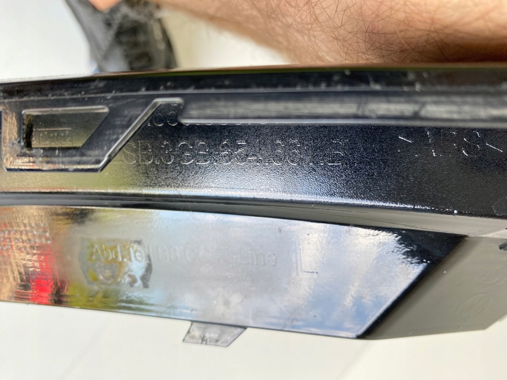 фото №4, Решітка радіатора решітка бампера ліва vw arteon 3g8 r-line