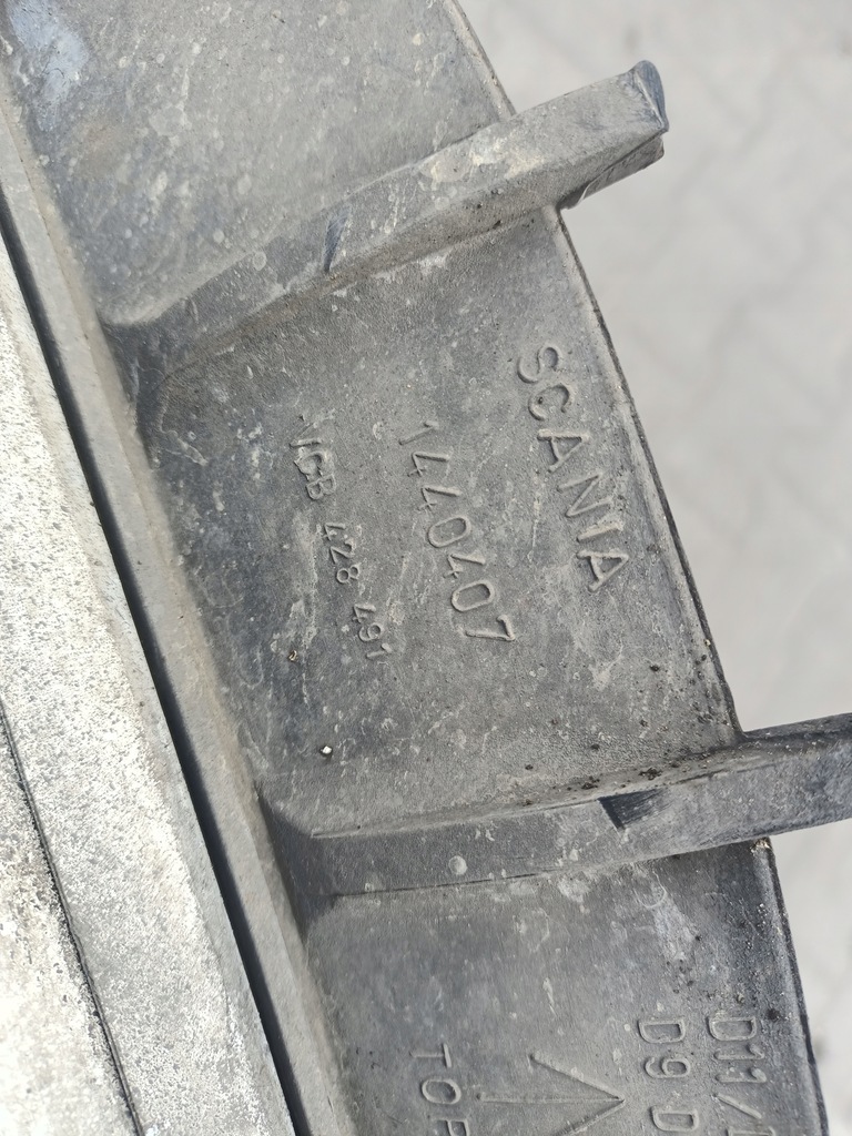 фото №4, Диск захист віскозний муфта вентилятора 1440407 scania r