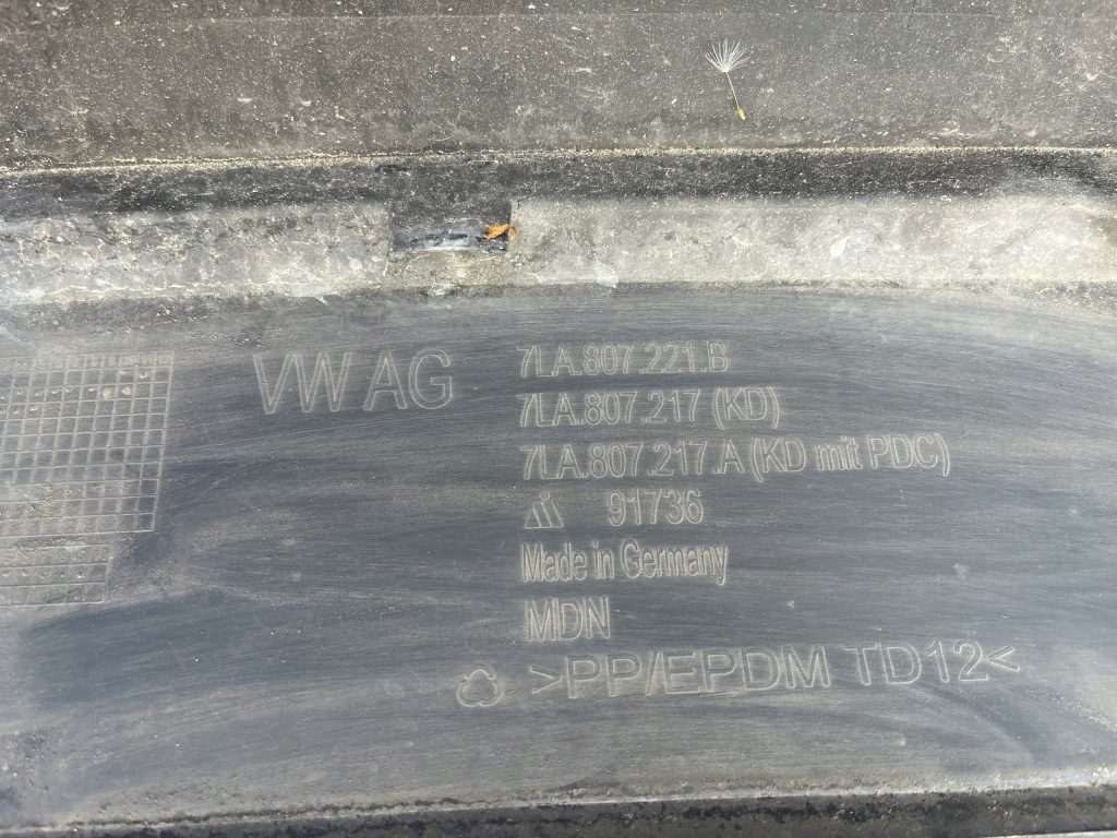 фото №6, Бампер передний vw transporter t6 t6.1 7la lift 4 pdc