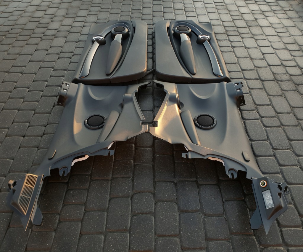 Середина салон оббивка сидіння заднє сидіння обшивки шкіра jcw mini f54 f55 56 kpl Ціна