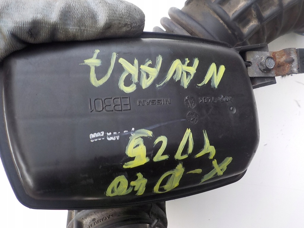 фото №7, Nissan navara d40 2.5 dci 17km yd25 труба waz повітря eb301