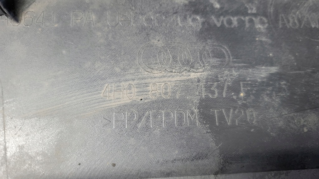 -бампер перед передний audi a8 d4 4h 4h0 рестайлинг  2013-2017 с Разборки