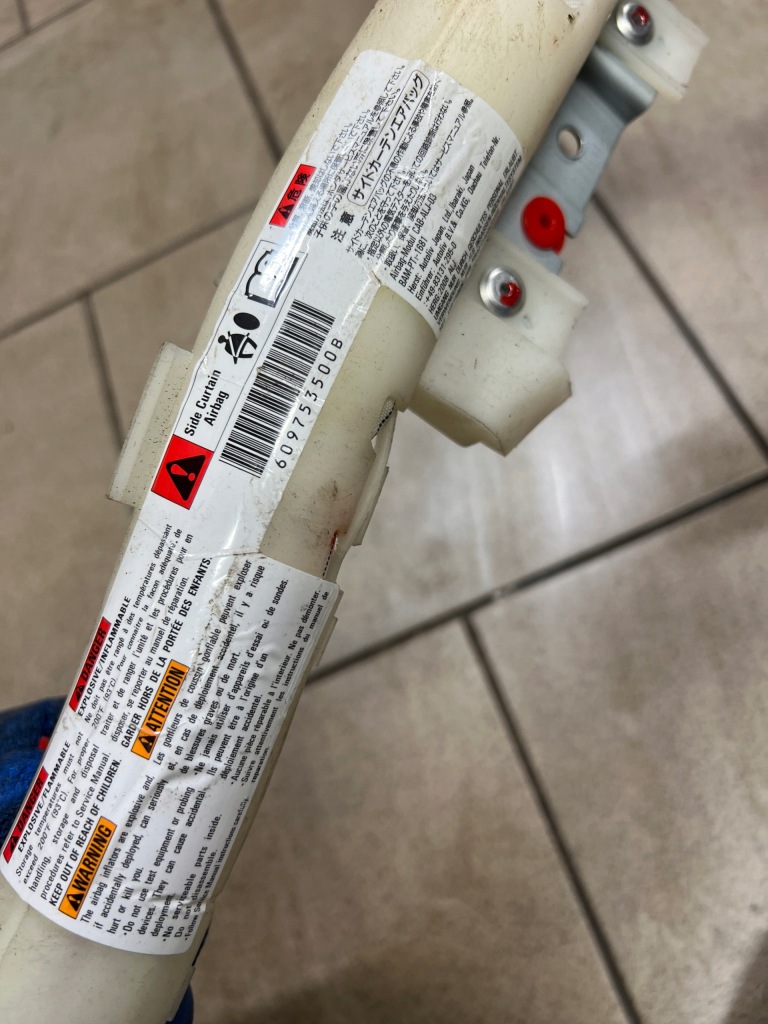 фото №7, Подушка безпеки шторка безпеки повітряна ліва accord viii air bag