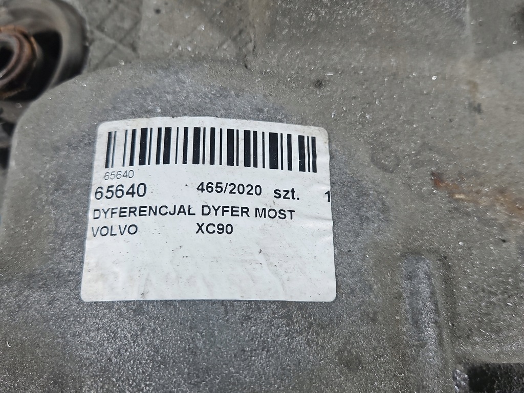 фото №10, Міст диференціал задній задня volvo xc90 i 02-14 p8653553 2.9 t6 272km