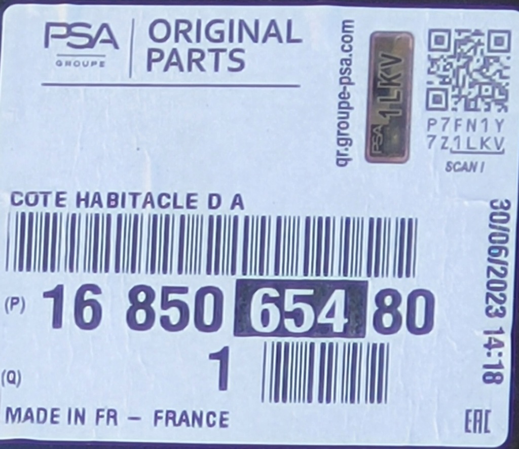 фото №7, Toyota proace expert jumpy vivaro 16- крила задня