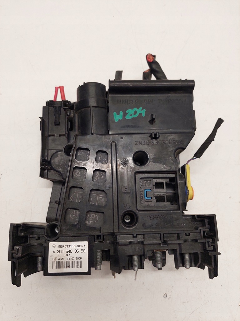 фото №1, Клемма плюсовая пиротехническая mercedes w204 a2045403650