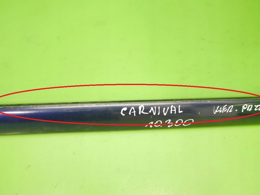 фото №9, Молдинг дверь левая перед 4a kia carnival i 5d 99-01