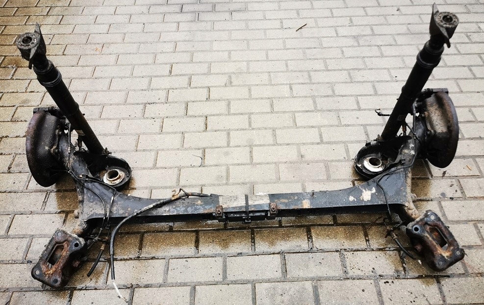 фото №1, Citroen ds4 11-18 балка підвіска oś задня комплектна