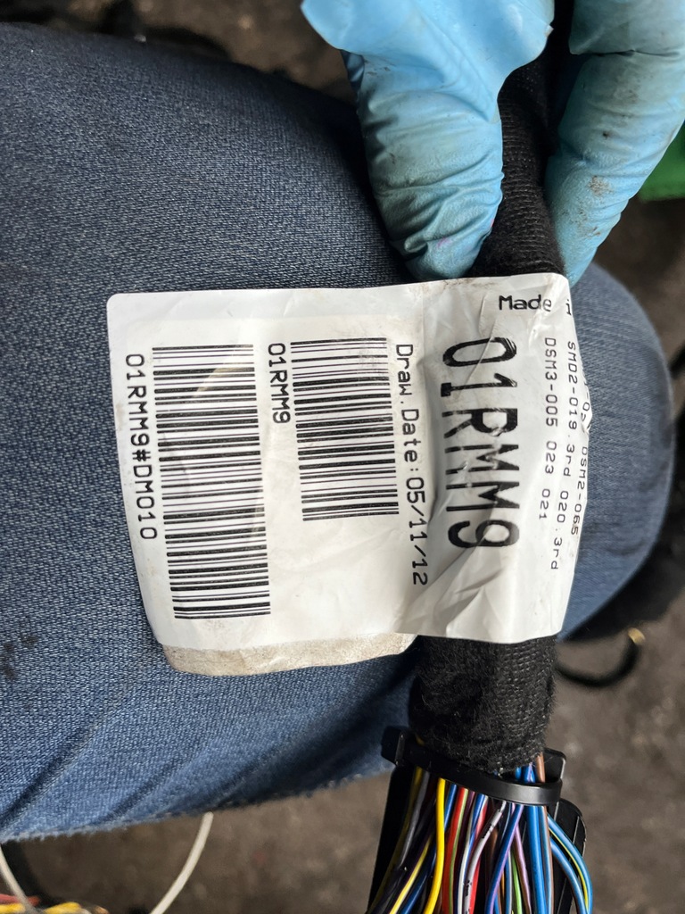 фото №8, 402 opel meriva b электропроводка жгут панели консоли