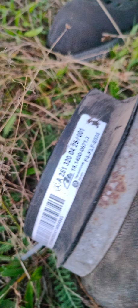 фото №4, Подушка пневмоподушка правый левый задняя подвеска airmatic mercedes w251 r-klasa