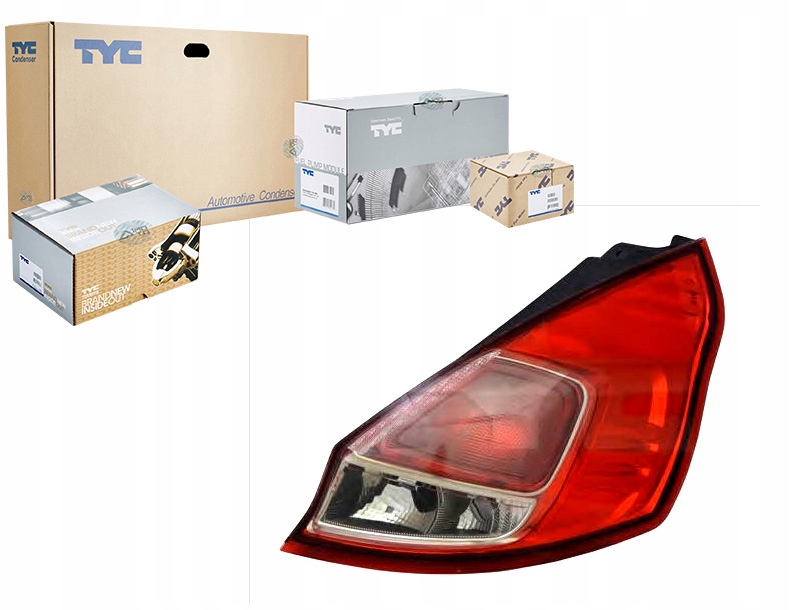 фото №1, Лампа ford fiesta vi хэтчбек tyc