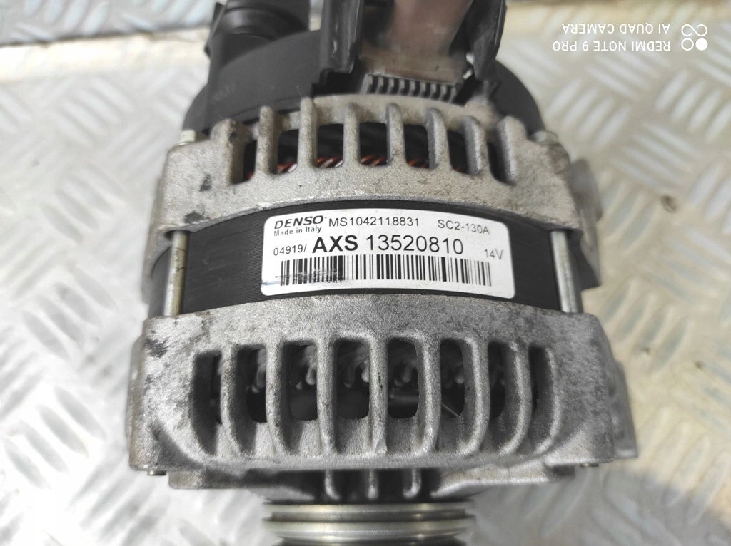 фото №12, Opel adam corsa e meriva b mokka 1.4 turbo генератор 130a 13520810