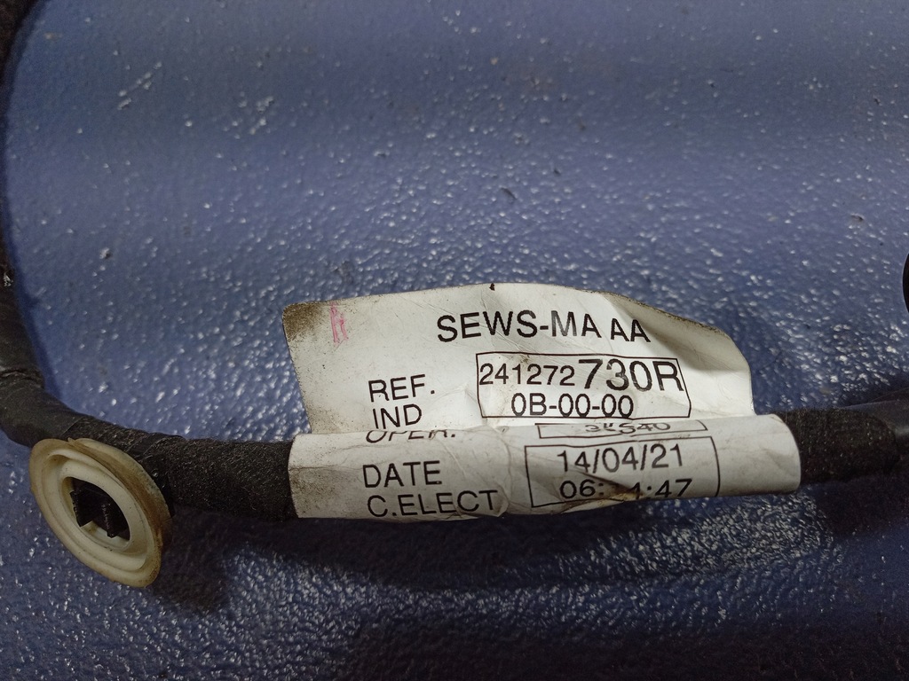 фото №4, Renault clio v 19- жгут дверь задняя левая 241272730r