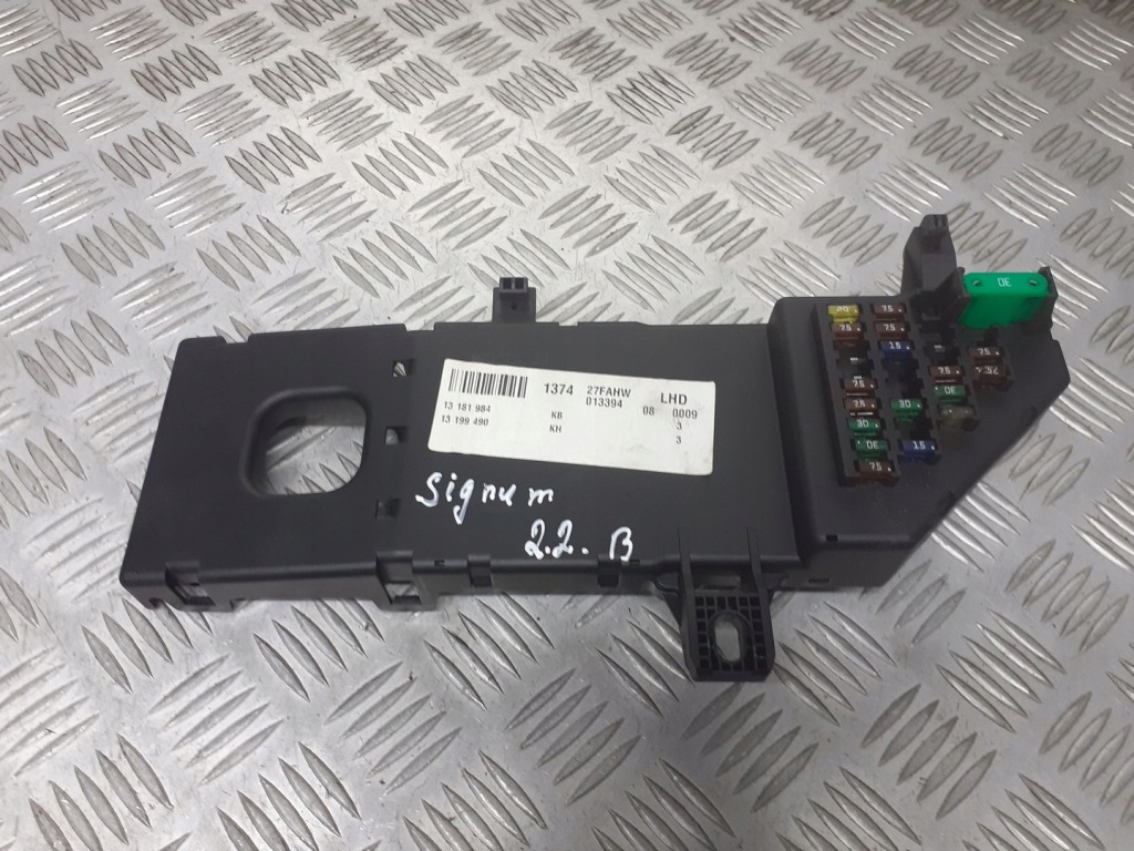 фото №1, Коробка модуль opel signum 13181984