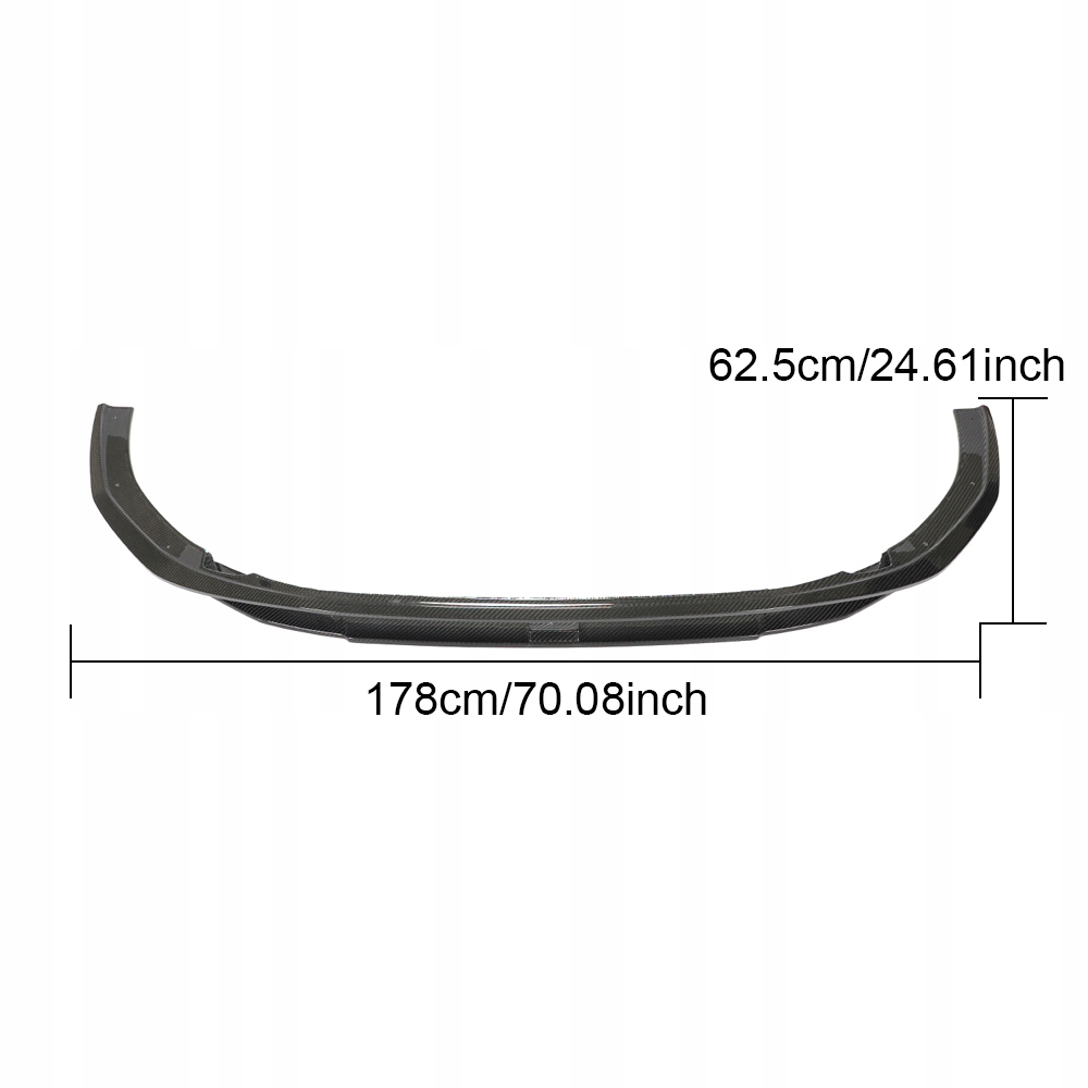 фото №10, Audi rs4 s4 спойлер накладка бампер перед молдинг карбон якість