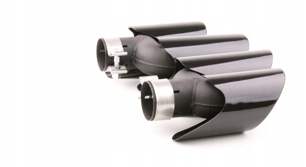 Наконечники вихлоп вихлоп гасник porsche macan 95b 2014-2017 чорний блиск Недорого