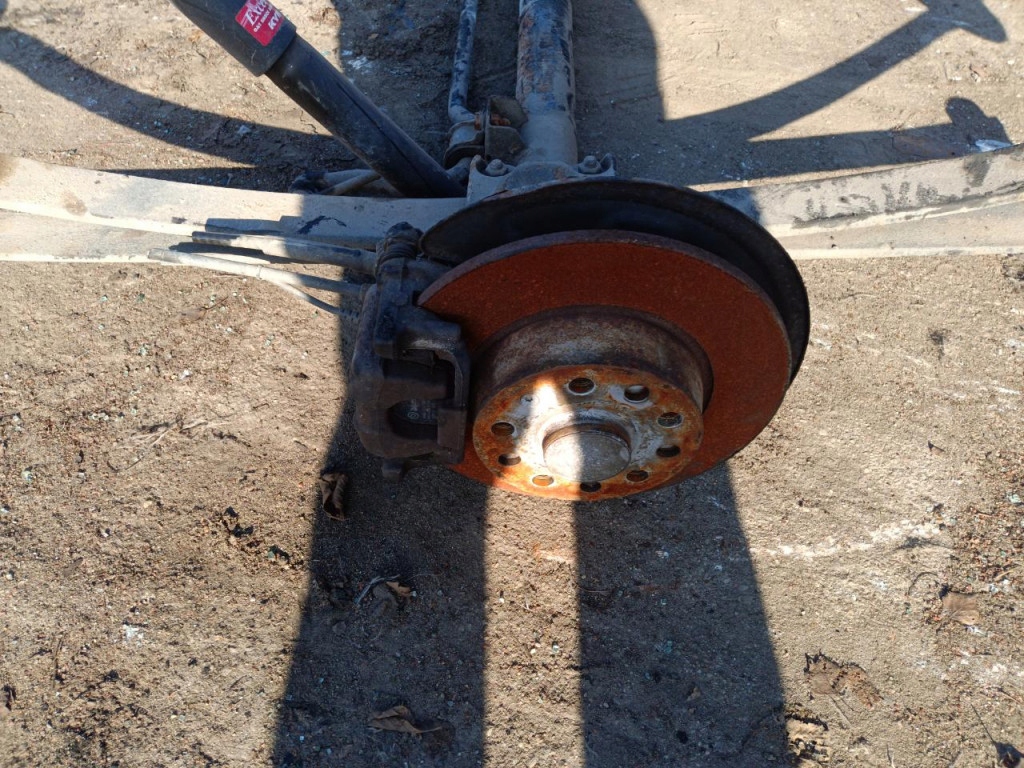 Volkswagen caddy iii lift балка подвеска задняя рессоры kpl Цена