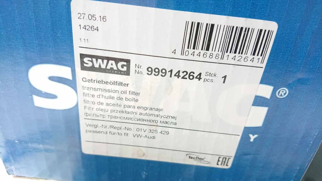фото №11, Swag 99 91 4264 фільтр гідравлічний, автоматична коробка передач передач