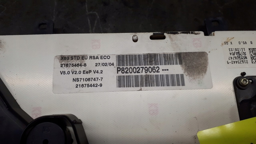 фото №10, 8200279062 счетчик renault trafic ii 1.9 dci