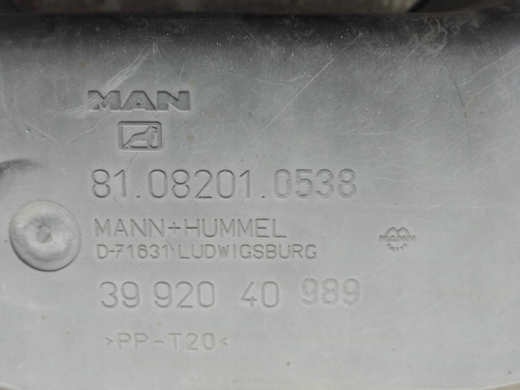 фото №3, Впуск фільтра повітря man tga tgx 250 zł netto