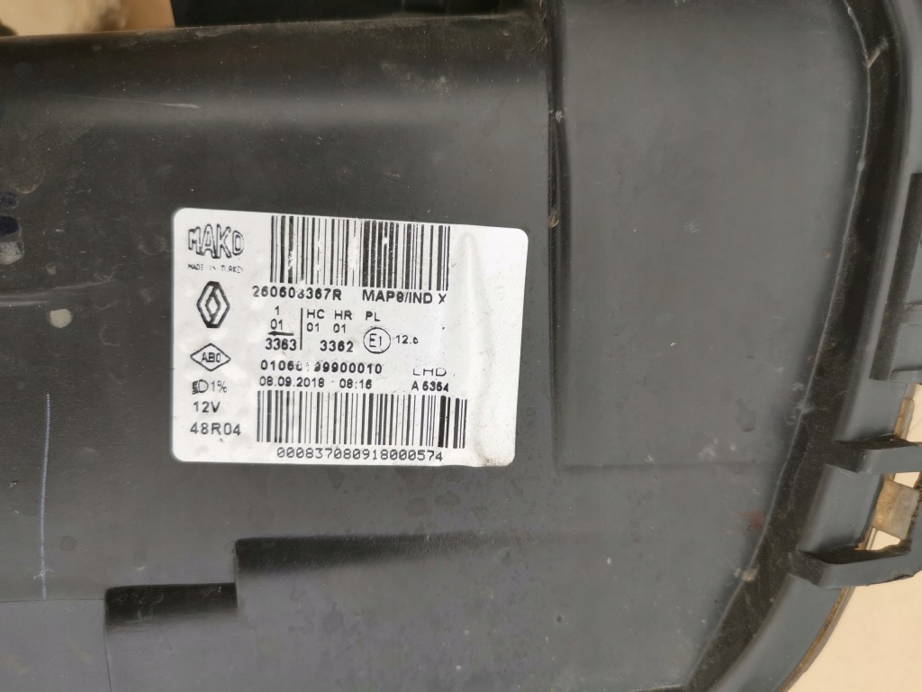 фото №12, Renault clio iv lift лампа левая перед передняя