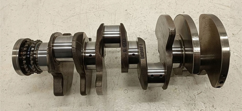 фото №10, Wał колінчастий audi a6 c6 a8 d3 rs5 rs4 4.2 fsi v8 bvj 079101an / der079