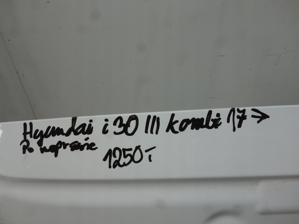 фото №9, Крышка багажника задняя hyundai i30 iii kombi 2017-