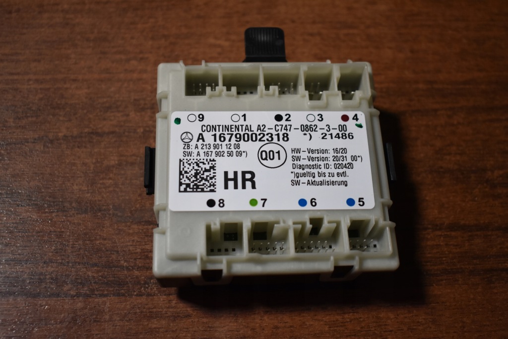 фото №1, Idealny модуль дверь правый задний mercedes w167 1