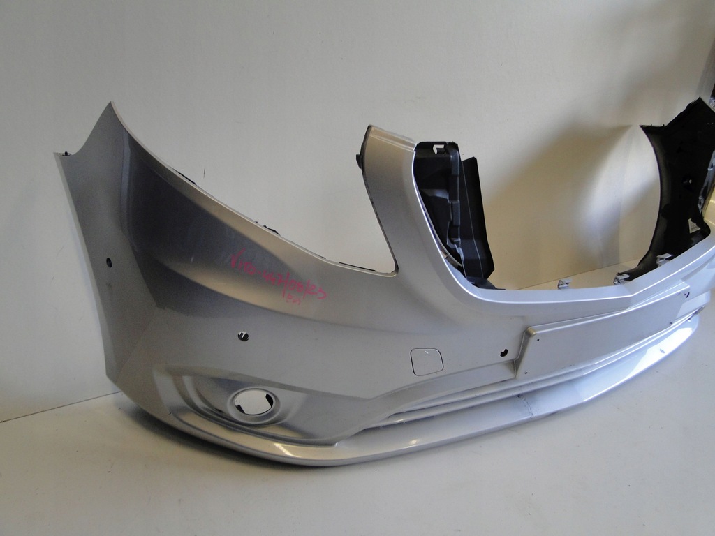 фото №6, Mercedes vito 447 w447 бампер передний pts halo