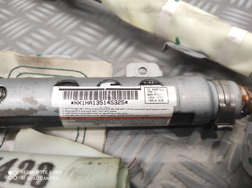 фото №5, Шторка безопасности воздушная правая nissan micra k13 lift