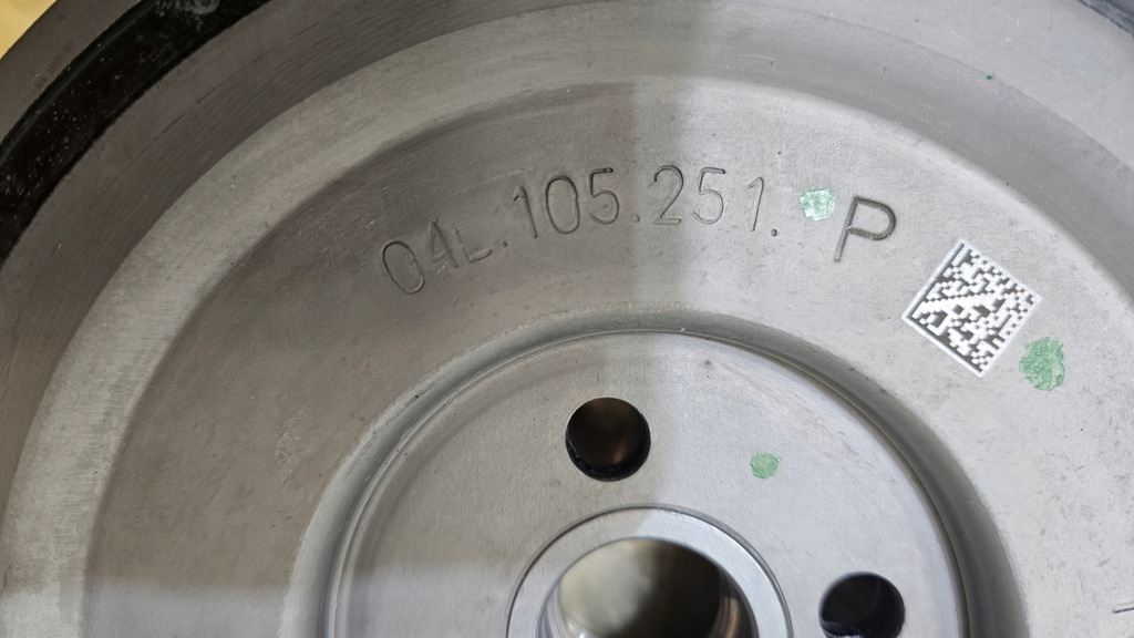 фото №7, Шкив с глушителем колебаний man tge vw crafter 04l105251p nowe