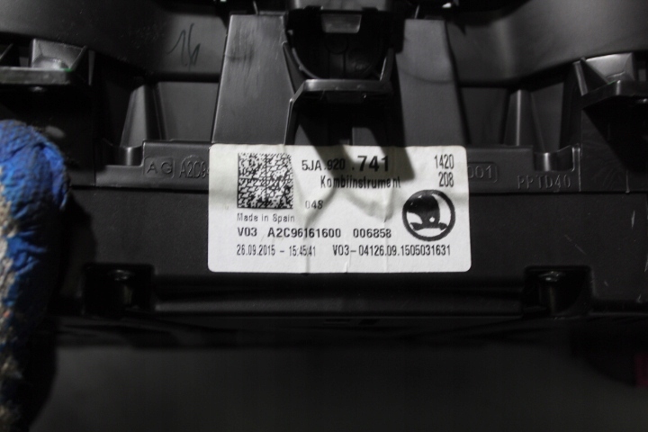 фото №3, Прилади skoda rapid ii