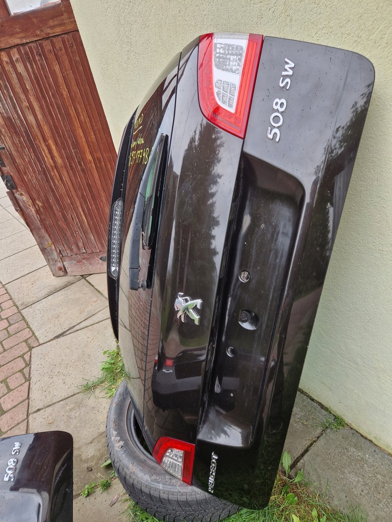 фото №4, Крышка багажника багажника задняя peugeot 508 sw kombi kdmd