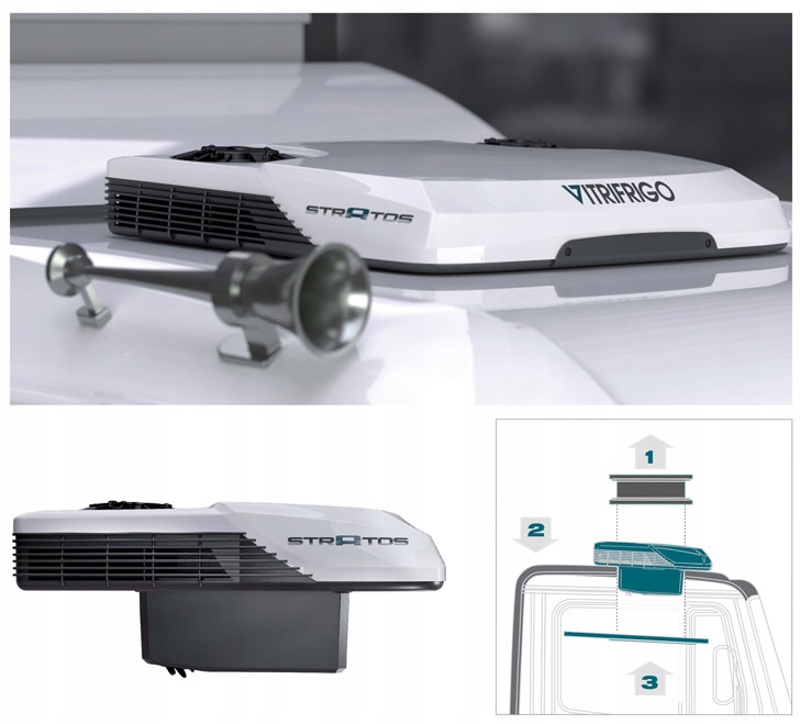 фото №7, Кондиционер габаритная do грузовика 24v vitrifrigo tir 1750 w