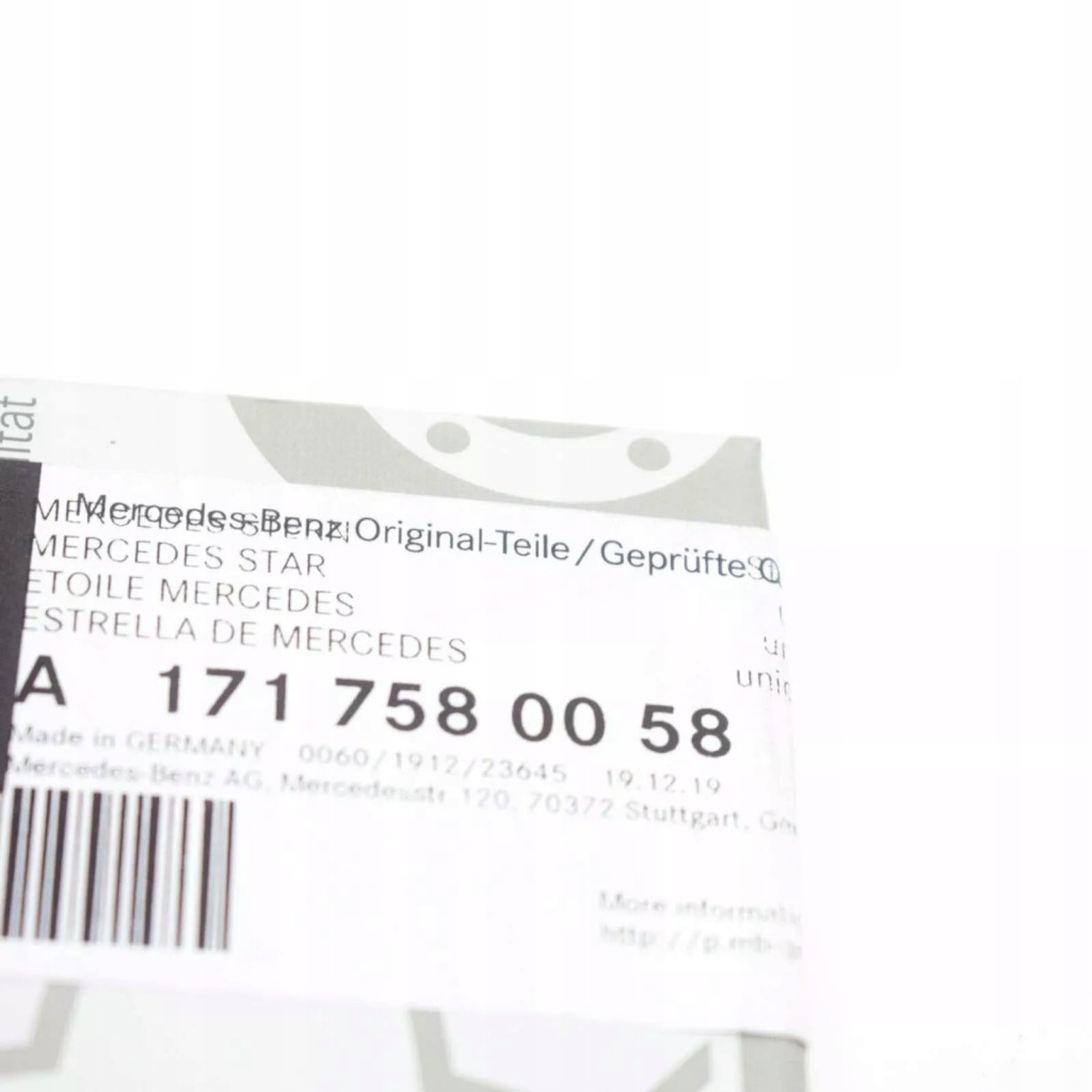 фото №13, Mercedes benz slk r171 эмблема na задняя крышка багажника a1717580058