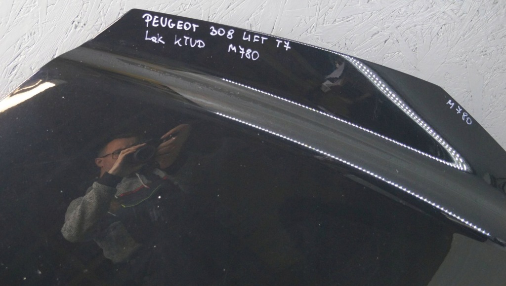 Peugeot 308 рестайлинг  t7 капот крышка двигателя ktvd m780 14i Недорого