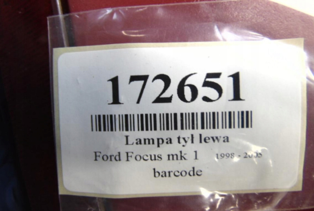 фото №6, Ford focus mk1 hb лампа задня ліва