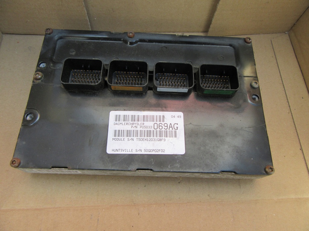 фото №1, Chrysler pt cruiser 2.0 16v бортовий комп'ютер p05033069ag