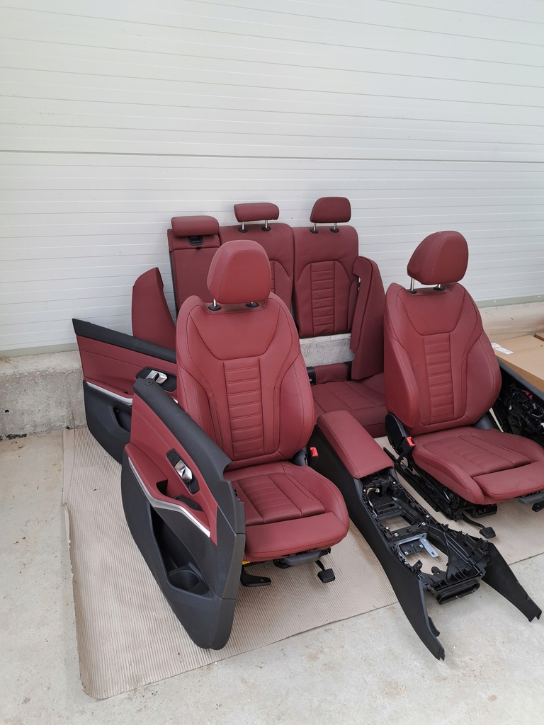 фото №2, Сидіння заднє сидіння оббивка bmw 3 g20 комплект tacora-rot