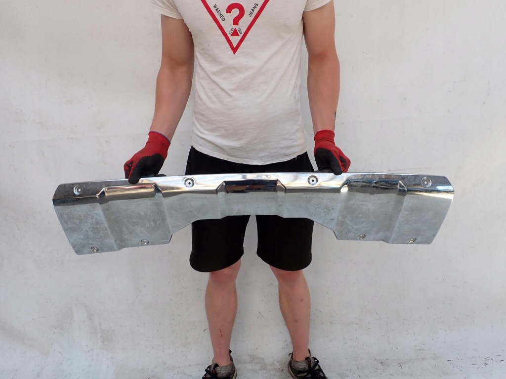 фото №1, Mercedes gl i 1 x164 06-09 dół накладка спойлер бампера задняя