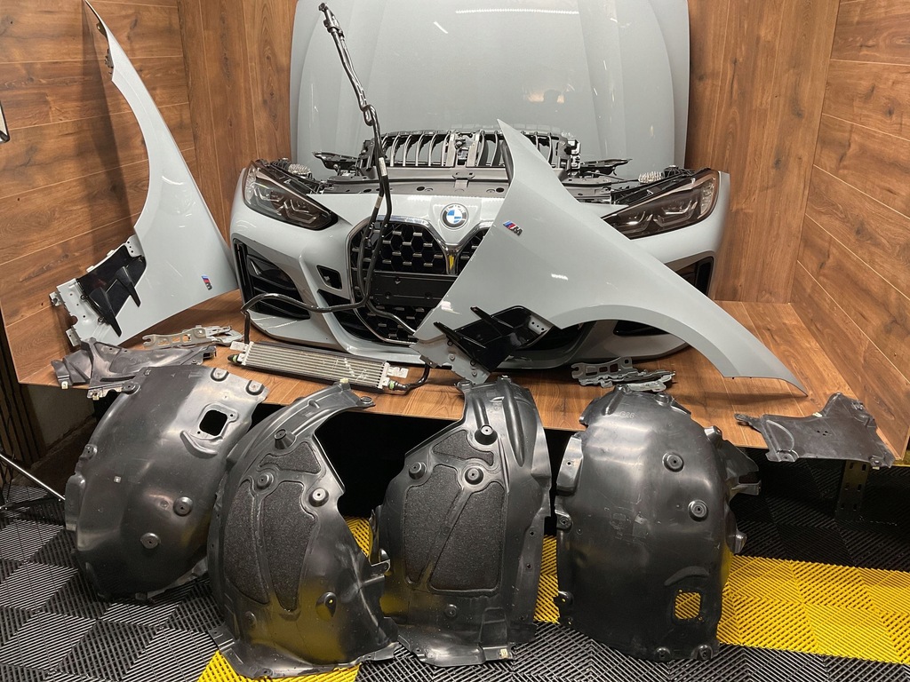 фото №16, Капот бампер радиатор pas усилитель bmw 4 g26 m-pakiet.