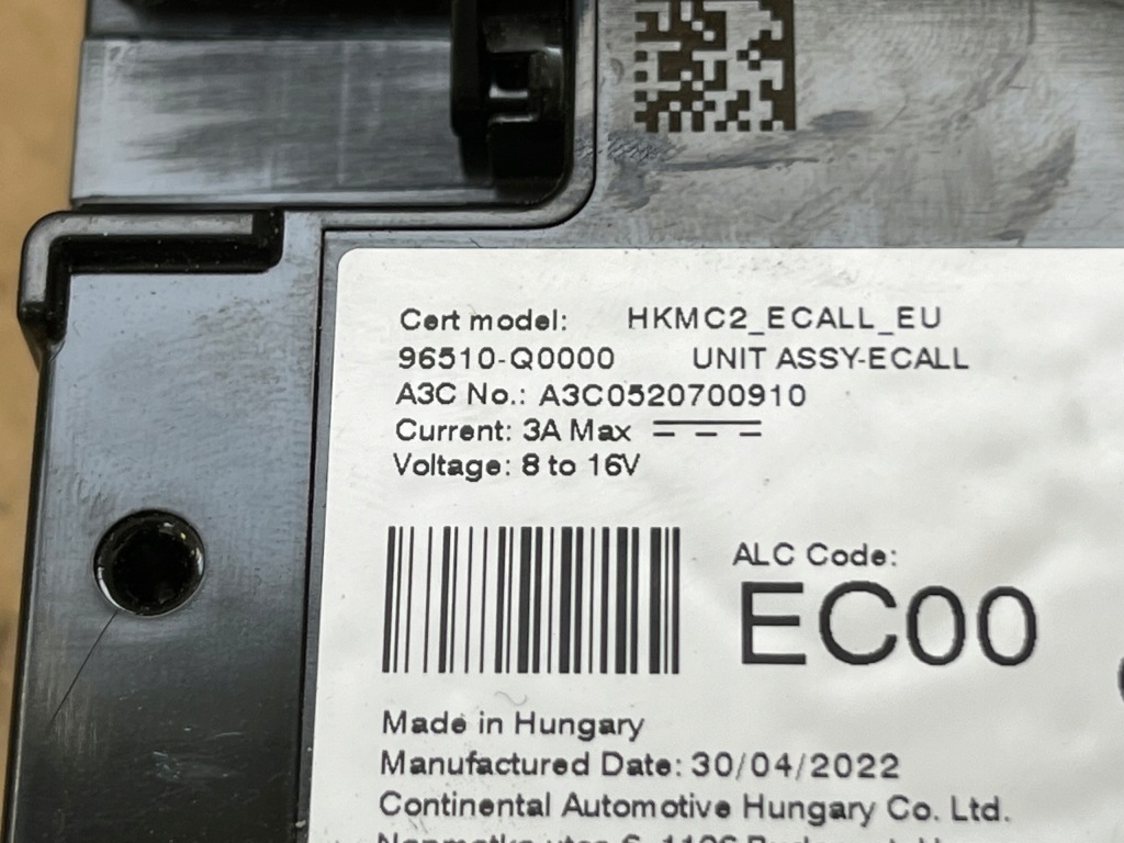 фото №12, Hyundai i20 iii 2021r модуль блок керування ecall оригінал europa