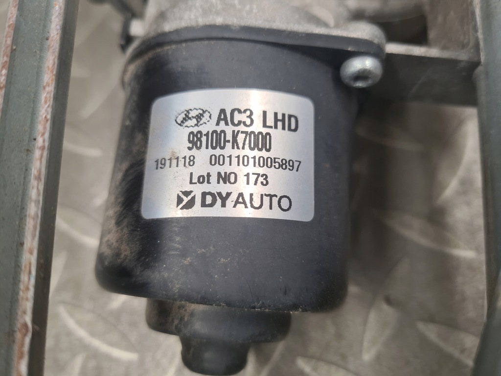 фото №5, Механізм моторчик двірник hyundai i10 iii europa 98100-k7000