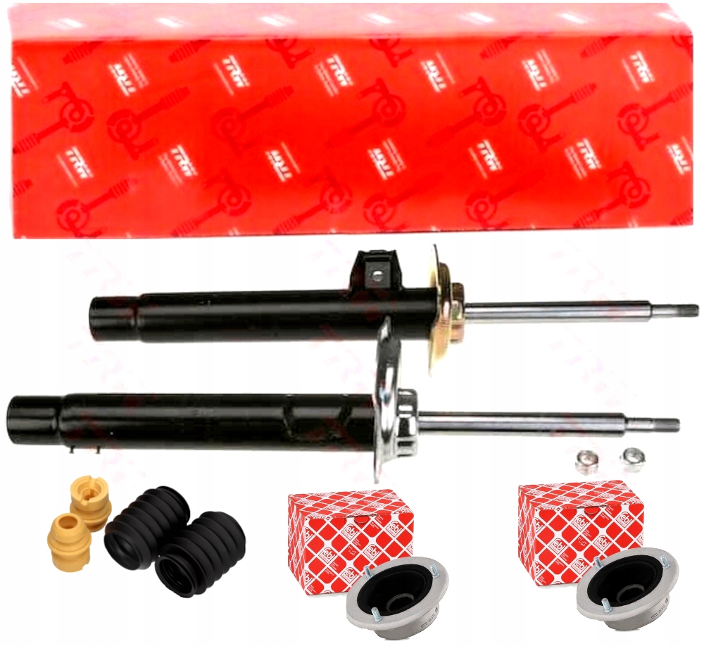 фото №1, Амортизаторы подушки безопасности отбойники перед bmw 3 e46 trw