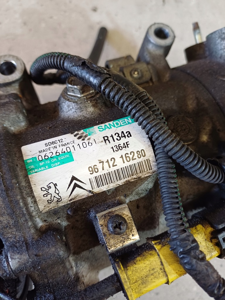 фото №6, Компрессор климат-контроль citroen c3 picasso 1.4 vti nr. 9671216280